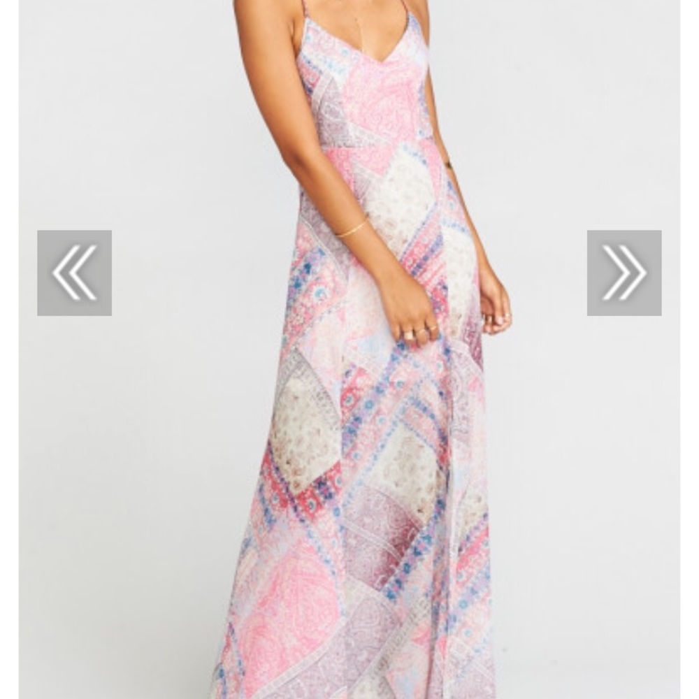 Show me your mumu Nicole maxi dress